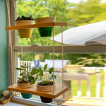 2 Tier Hanging Pot Shelf