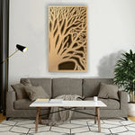 Decorative Tree Panel 3D Wooden Wall Art 4 Layer