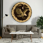 Eagle 3D Wooden Wall Art 5 Layer