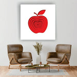 Fruit Apple 3D Wooden Wall Art 6 Layer