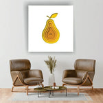 Fruit Pear 3D Wooden Wall Art 6 Layer