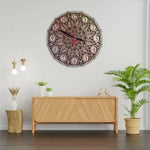 3D Layered Mandala Wall Clock MWC32