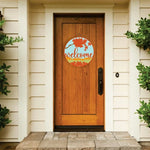 3D Leaves Fall Door Sign