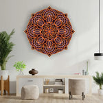 3D Mandala Wooden Wall Art 4 Layer 14