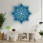 3D Mandala Wooden Wall Art 4 Layer 16