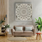 3D Mandala Wooden Wall Art 8 Layer 45