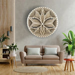 3D Mandala Wooden Wall Art 9 Layer 42