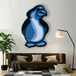 Penguin 3D Wooden Wall Art 4 Layer