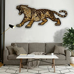 Tiger 3D Wooden Wall Art 4 Layer