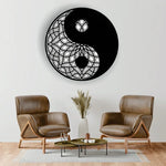 Yin Yang Mandala Layered 3D Wooden Wall Art 4 Layer