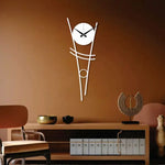 Abstract Metal Wall Clock Design 1