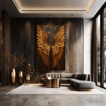 Angel Wings Abstract Canvas Wall Art