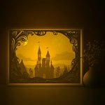 Castle Tower Shadow Light Box