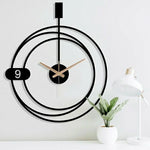 Elegant Metal Wall Clock