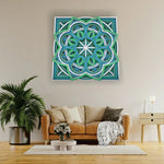 Flower 3D Mandala Wooden Wall Art 9 Layer 26