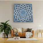 Flower 3D Mandala Wooden Wall Art 9 Layer 6