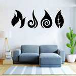 Four Element Metal Wall Art 3