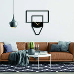 Geometric Metal Wall Clock Design 31