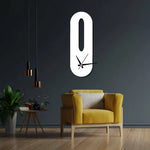 Geometric Metal Wall Clock Design 76