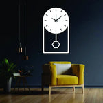 Geometric Metal Wall Clock Design 78