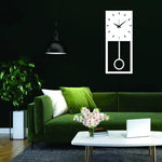 Geometric Metal Wall Clock Design 80