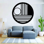 Geometric Metal Wall Decor