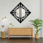 Hexagon Metal Wall Mirror