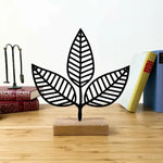 Leaves Metal Table Decor