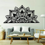 Lotus Mandala Metal Wall Decor