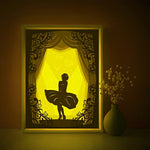 Marilyn Monroe Shadow Light Box