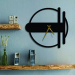 Minimalist Metal Wall Clock Design 6