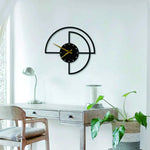 Minimalist Metal Wall Clock Design 7