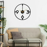 Minimalist Silent Metal Wall Clock