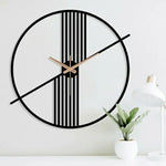 Modern Large Metal Wall Clock