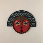 Modern Living Room Wooden Wall Mask