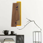 Modern Pop Hanging Wall Mask Yellow