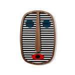 Modern Wooden Wall Mask