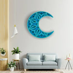 Moon 3D Mandala Wooden Wall Art 8 Layer 1