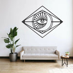 Moon and Eye Metal Wall Decor 2