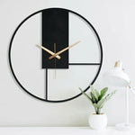 Nordic Large Metal Wall Clock