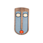 Office Hanging Wooden Wall Mask