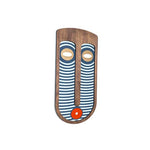 Office Hanging Wooden Wall Mask