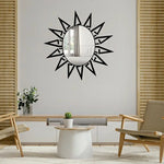 Ornament Metal Wall Mirror