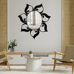 Oval Metal Wall Mirror 17