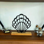 Oyster Metal Shelf Decor