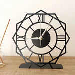 Roman Numerals Table Clock