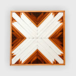 Snowflake Abstract Wooden Wall Art