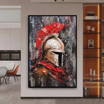 Spartan Abstract Canvas Wall Art