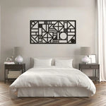 Hanging Geometric Wooden Wall Art