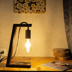 Wooden Table Lamp